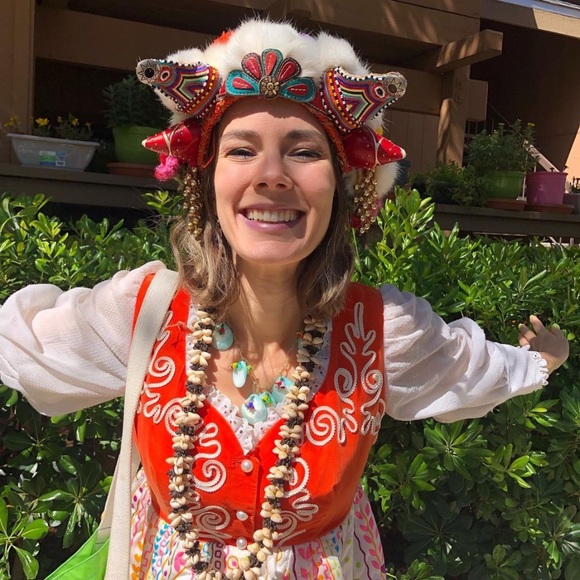 Last chance Vintage Statement JANE Martin Vintage Maxi Quilted Dress - Picture 10 of 17